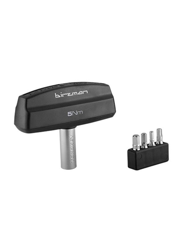 Birzman Torque Driver 5NM Torque Wrenches Camping Equipments Tools, Black