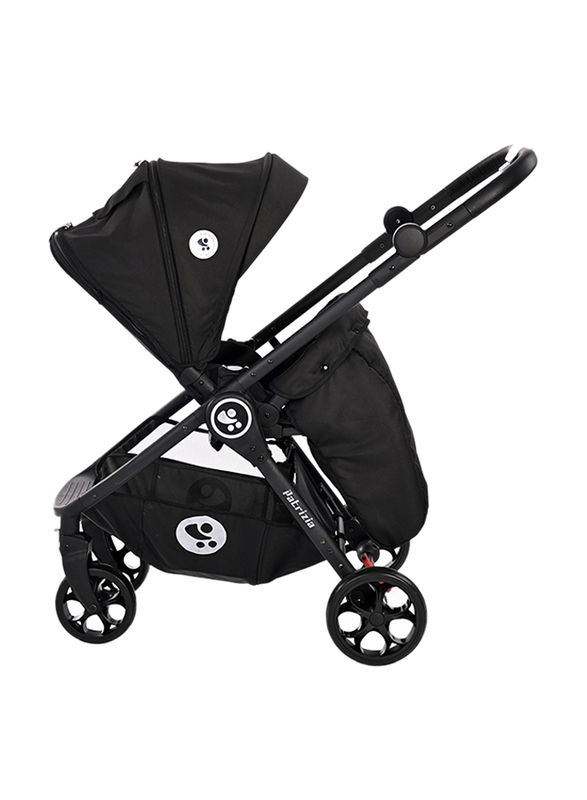 Lorelli Premium Patrizia Baby Stroller, Black