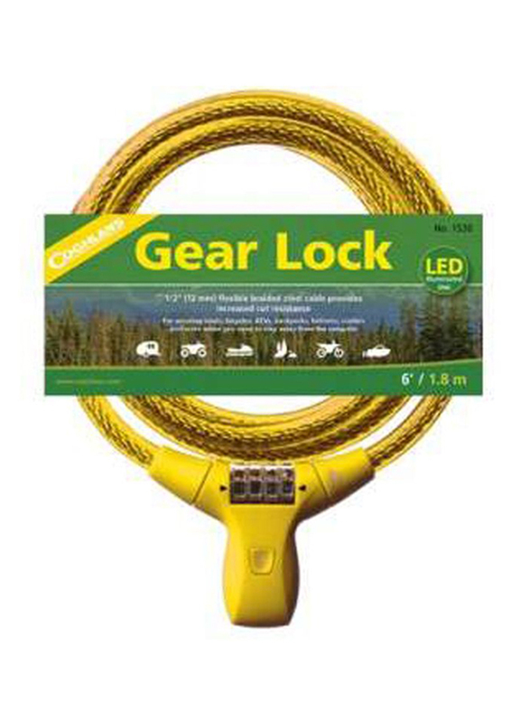 Coghlans Gear Lock, Yellow