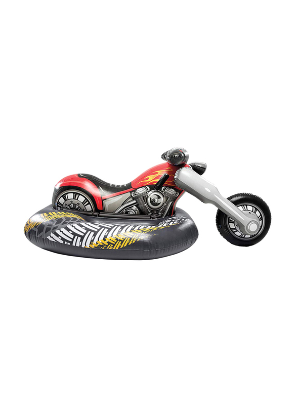 Intex Cruiser Motorbike Ride-On Pool Toy, Black/Red
