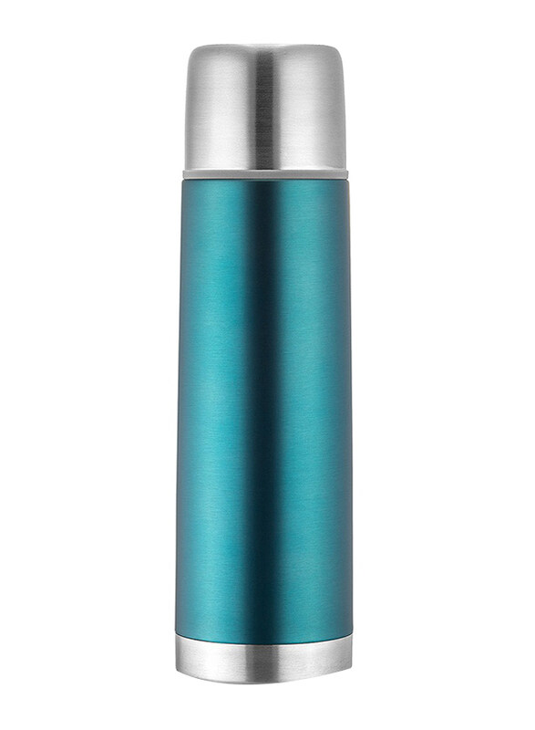 

Reer Colour Stainless Steel Vacuum Bottle, 500ml, Pacific Blue