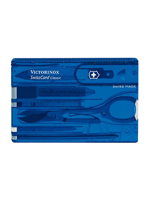 Victorinox Swisscard, Sapphire Translucent Light Blue