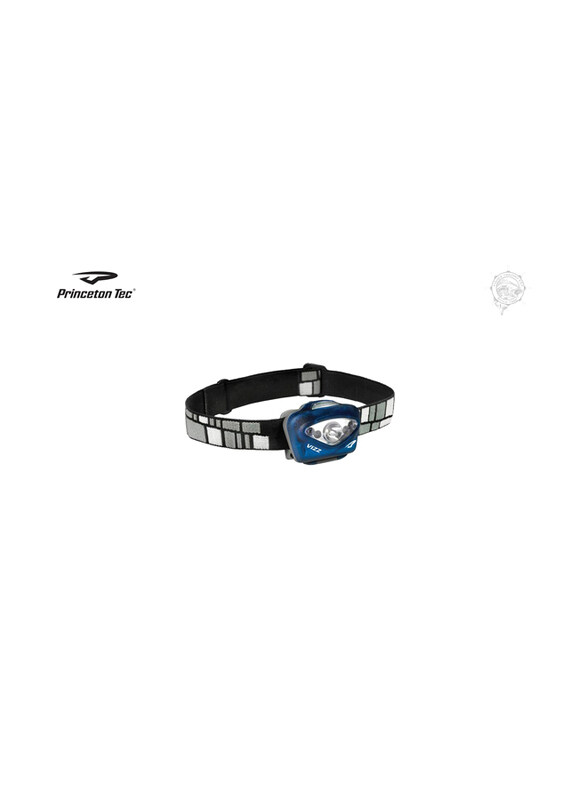 

Princeton Tec Vizz 420 Lumens LED Headlamp, Blue/Black/White
