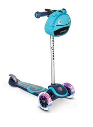 SmarTrike T3 T-Scooter with Safety Gear, Blue, Ages 2+