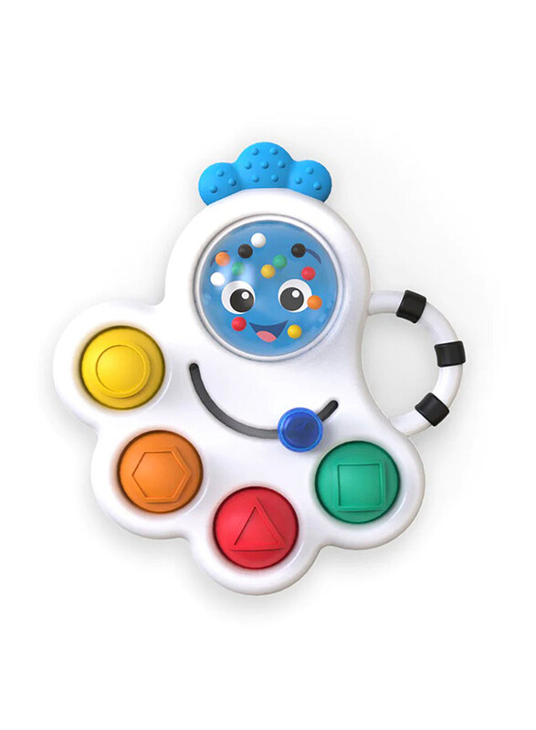 

Baby Einstein Octo-Push Shape Pop Bubble Sensory Toy, Multicolour