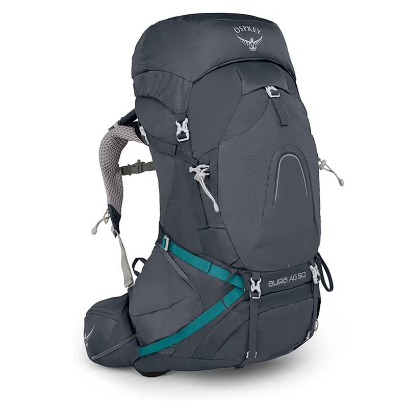 

Osprey Aura AG 50 WM Backpack Bag for Unisex, Vestal Grey
