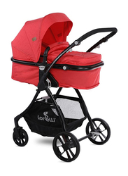 Lorelli Premium Starlight Baby Stroller, Red