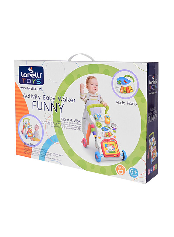 

Lorelli Toys Funny Activity Baby Walker, Multicolour