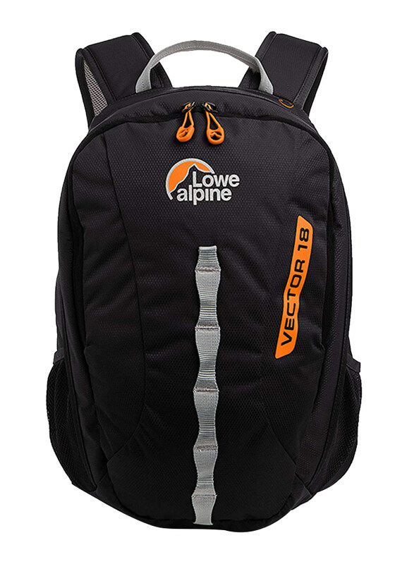 

Lowe Alpine Vector Backpack Unisex, 18 Ltr, Black/Pumpkin