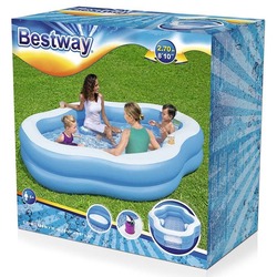 8'10" x 6'6" x 20"/2.70m x 1.98m x 51cm Splashview Family Pool