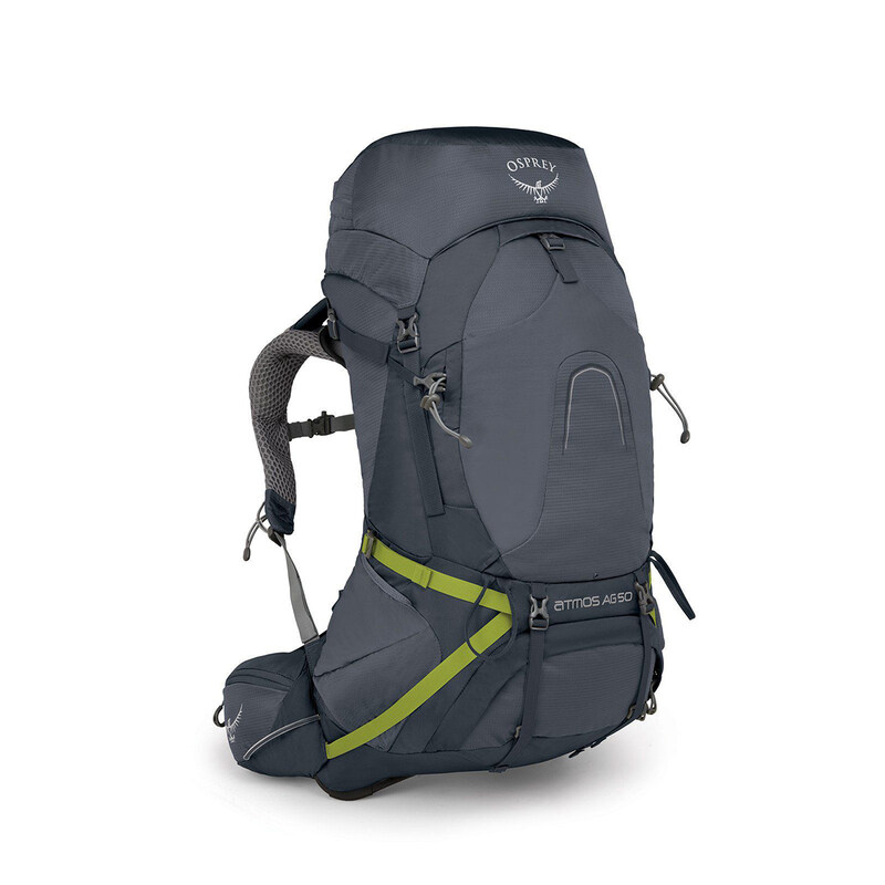 

Osprey Atmos AG 50 w/RC Abyss MD Backpack Bag for Unisex, Grey