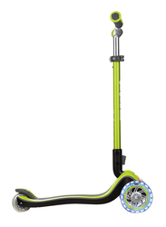 Globber Elite Prime Lights Scooter, Lime