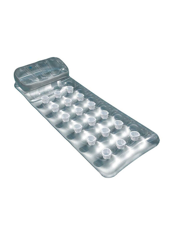 

Intex 18 Pkt Suntanner Floating Lounge, Grey