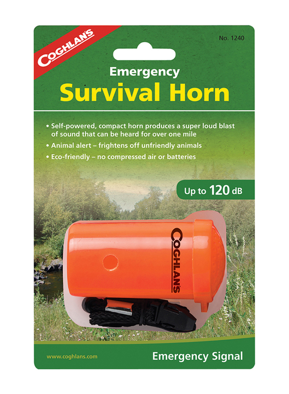 Coghlans Emergency Survival Horn, Orange