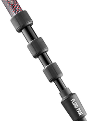 Manfrotto Element MII Video Monopod with Live Fluid Head, MVMELMIIA4LIVE, Black