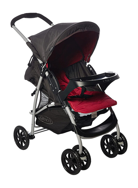 

Graco Bk Travel System Candy Rock Baby Stroller, Red/Black