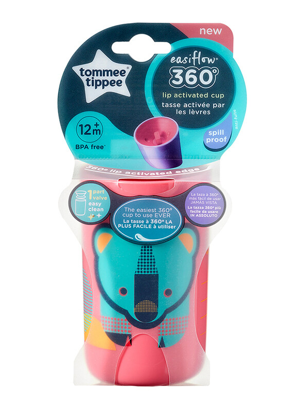 

Tommee Tippee Easiflow 360 Beaker Unisex, 250ml, Pink