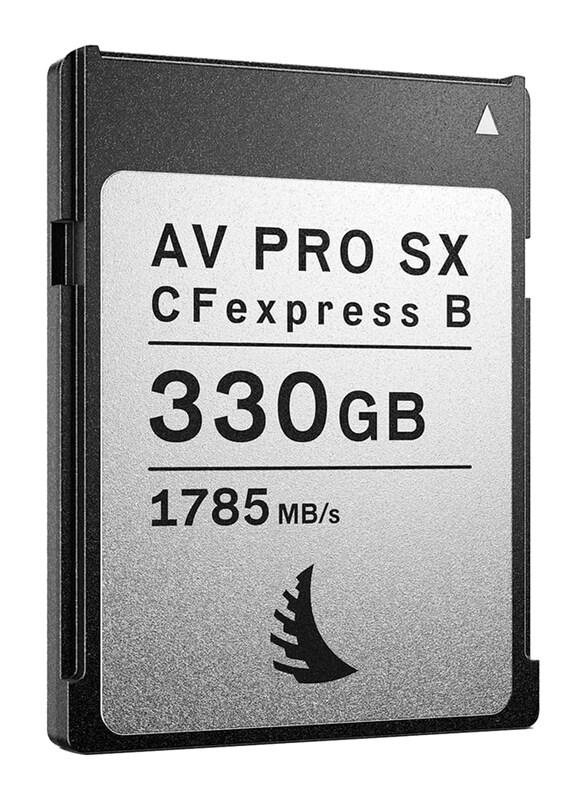 Angelbird 330GB AV Pro CFexpress SX MK2 Type B Memory Card, Grey