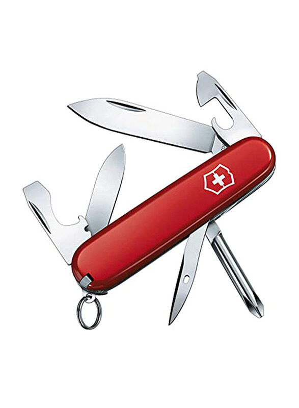 Victorinox Tinker Small Folding Box Swiss Army Knife, Red