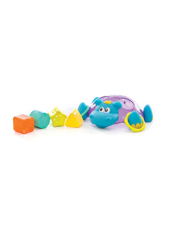 

Playgro Sort N Stack Floating Hippo Bath Toys, Multicolor