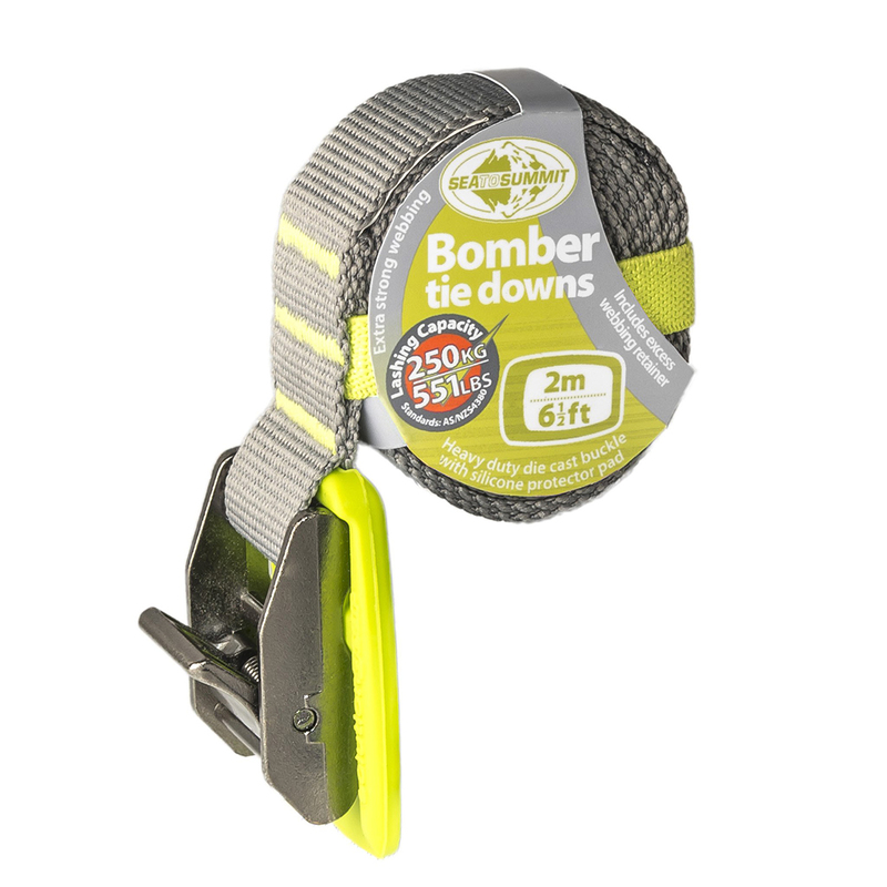 Sea to Summit 2 Meter Bomber Tie Down, Lime