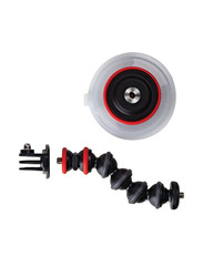 Joby Suction Cup & Gorillapod Arm for Camera, Black/Red