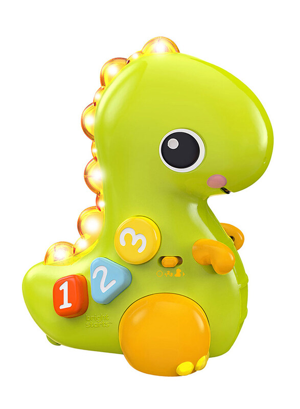 

Bright Starts Go & Glow Dino, Green