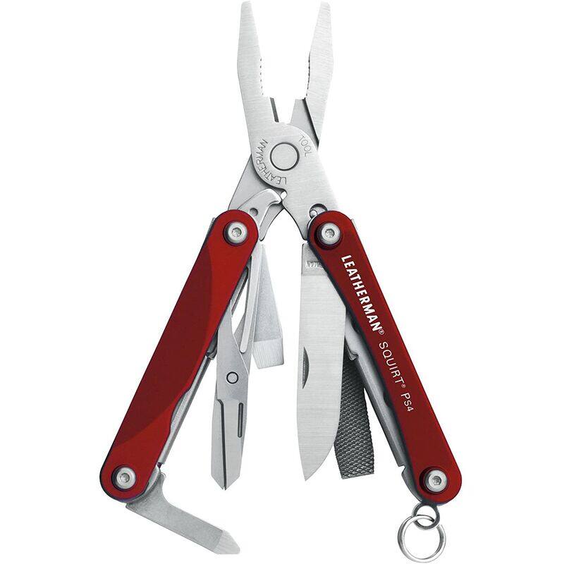 

Leatherman Squirt PS4 Multi-Tool Set, Red