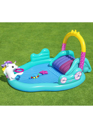 Bestway Magic Unicorn Carriage Play Pool Playcenter, Multicolour