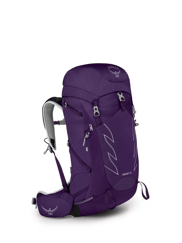 Osprey Tempest 30 Backpack Bag for Women, M/L, Violac Purple