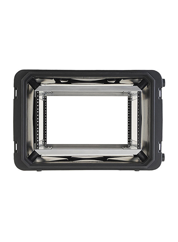 SBK 6 RU Roto Shock Mount Rack Case, Black