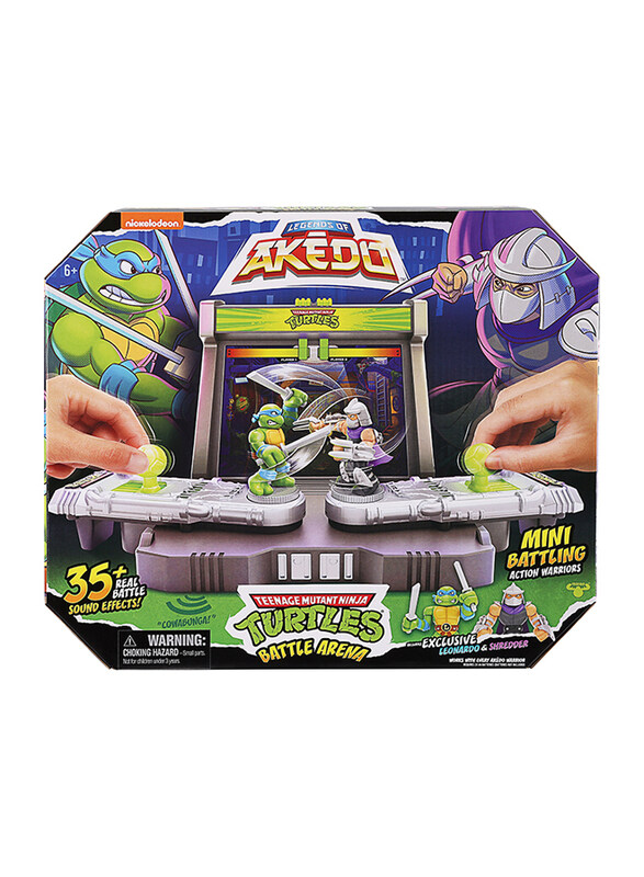 

Moose Legends of Akedo Teenage Mutant Ninja Turtles Battle Arena, Ages 6+