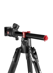 Manfrotto Befree GT XPRO Aluminium Travel Tripod with 496 Center Ball Head, MKBFRA4GTXP-BH, Black