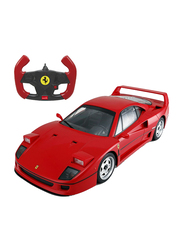 Rastar Ferrari F40 Remote Control Car, 1:14 Scale, Red, Ages 6+