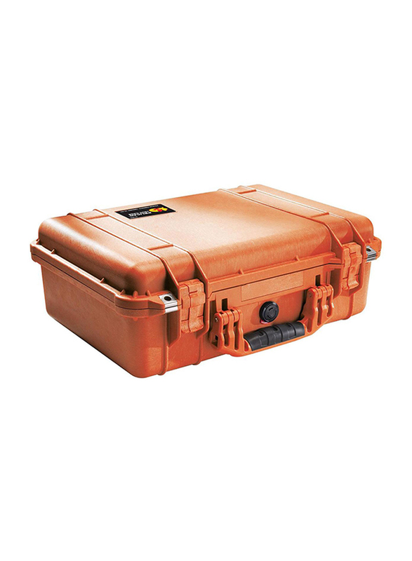 Pelican 1500NF WL/NF Protector Case without Foam, Orange