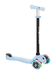 Globber Go-Up Sporty Lights Pastel Blue Scooter, Peastal Blue