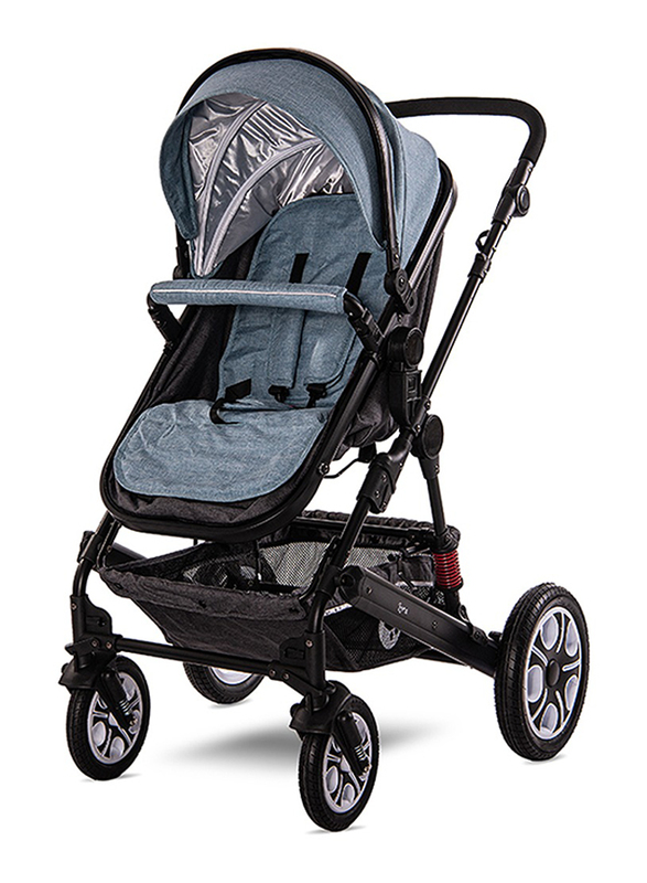 Lorelli Premium Lora Baby Stroller Set, Sky Blue