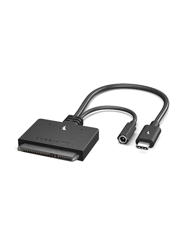 Angelbird USB Type-C to SATA Adapter, Black