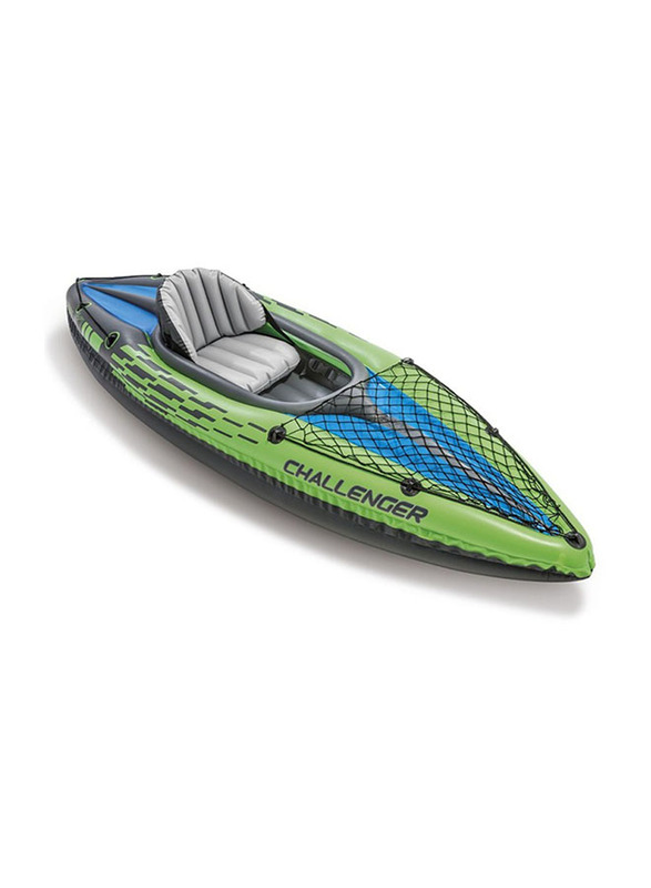 

Intex Inflatable Challenger K1 Kayak Boat, Multicolour