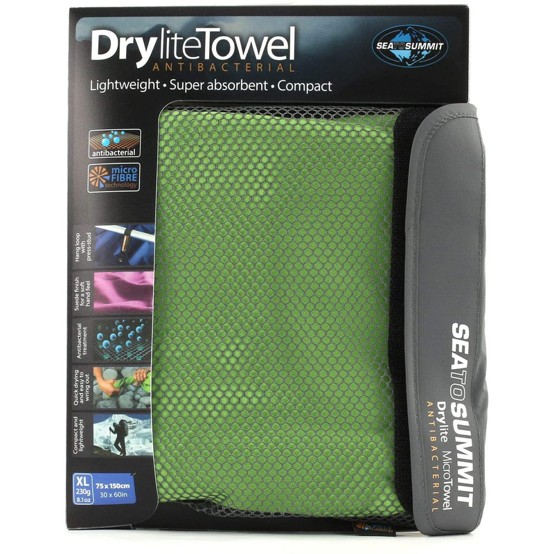 Sea to Summit S2S Drylite Towel, XL, Lime