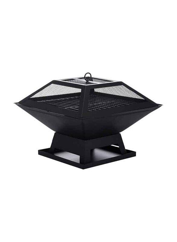 

Bad Axe The Chopping Block Firepit, Black