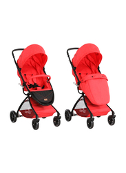 Lorelli Premium Sport Baby Stroller, Red