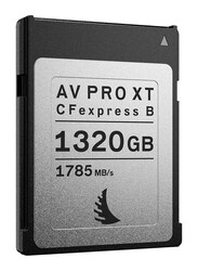 Angelbird 1320 GB AV Pro CFexpress XT MK2 Type B Memory Card, Grey