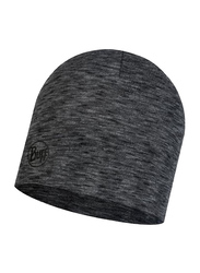 Buff Lightweight Merino Wool Hat Unisex, One Size, Graphite/Multicolour Stripes