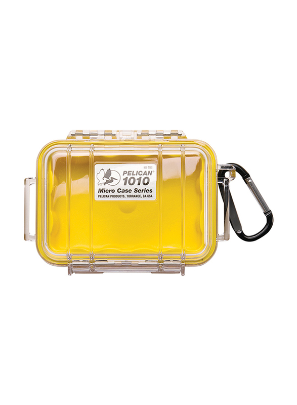 Pelican 1010 WL/WI Micro Case, Clear Yellow