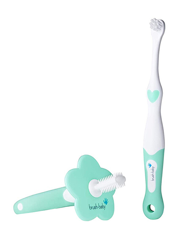 

Brush Baby First Brush with Teether, Multicolor