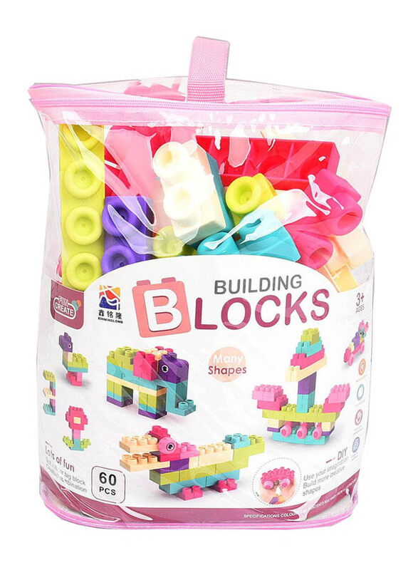 

Stem Soft Buildiong Blocks, 60 Pieces, Ages 3+, Multicolour