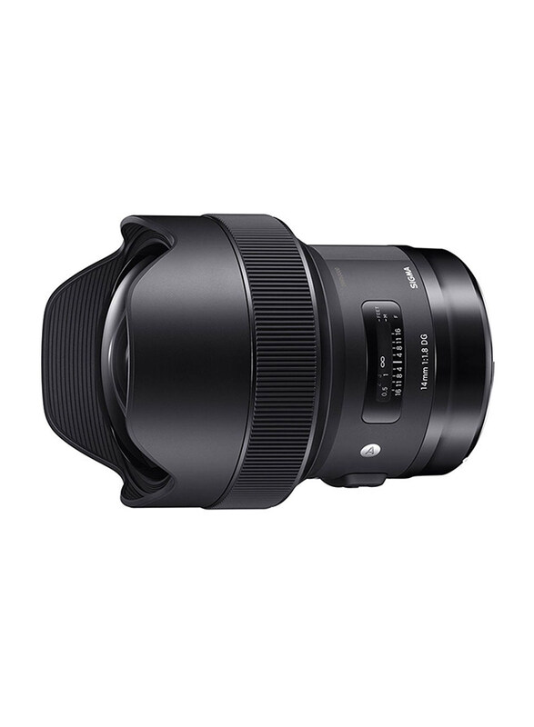 

Sigma EF 14mm f/1.8 DG HSM Art Lens for All Canon DSLR Camera, Black