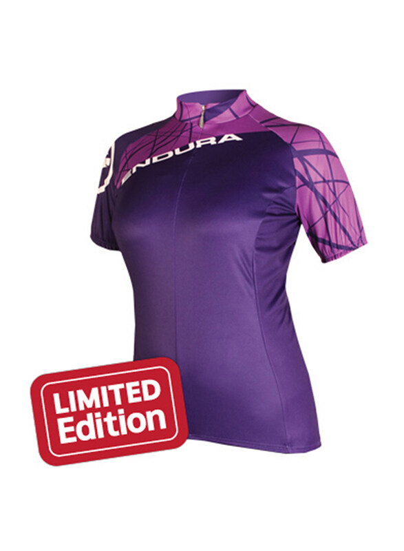 

Endura Single-Track Jersey, Women Limited Edition, Small, Purple