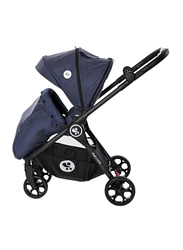 Lorelli Premium Patrizia Baby Stroller, Blue